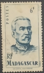 Stamps Madagascar -  General Duchesne (1837-1918)