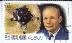 Stamps United Arab Emirates -  astronauta- Neil Armstrong