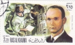 Stamps United Arab Emirates -  astronauta- Michael Collins