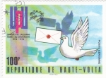 Stamps Burkina Faso -  centenario U.P.U. (Unión Postal Universal)