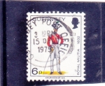 Stamps United Kingdom -  uniforme militar