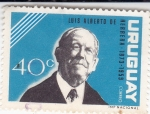 Stamps Uruguay -  Luis Alberto de Herrera 1873-1959