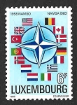  de Europa - Luxemburgo -  684 - XXV Años de la OTAN