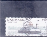  de Europa - Dinamarca -  barco