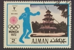 Stamps United Arab Emirates -  Boxeo