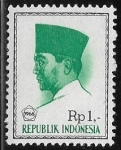 Sellos del Mundo : Asia : Indonesia :  President Sukarno