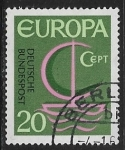 Stamps Germany -   Europa (C.E.P.T.) 1966 - Barco