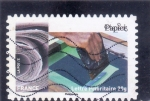 Stamps France -  Artesanía- papel