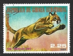 Sellos de Africa - Guinea Ecuatorial -  77-57 - Puma