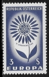 Sellos del Mundo : Europa : Austria : Europa (C.E.P.T.) 1964 - Flor