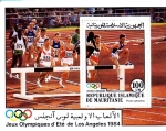 Stamps Mauritania -  OLIMPIADA LOS ANGELES'84