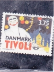 Stamps Denmark -  -NORDEN 150 años Tívoli, 