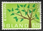 Sellos del Mundo : Europa : Islandia : Europa (C.E.P.T.) 1964 - Flor