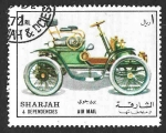 Sellos de Asia - Emiratos �rabes Unidos -  MiAE-SH1335 - Automóvil Vintage (SHARJAH)