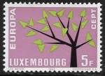 Sellos del Mundo : Europa : Luxemburgo : Europa (C.E.P.T.) 1962 - Arbol