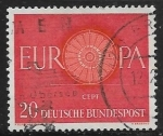 Stamps Germany -  Europa (C.E.P.T.) 1960 - rueda