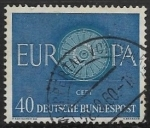 Sellos del Mundo : Europa : Alemania : Europa (C.E.P.T.) 1960 - rueda