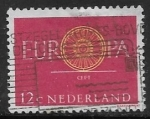 Sellos del Mundo : Europa : Holanda : Europa (C.E.P.T.) 1960 - rueda