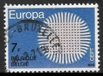 Sellos del Mundo : Europa : B�lgica :  Europa (C.E.P.T.) 1970 - Sol flameante