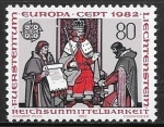 Sellos de Europa - Liechtenstein -   Europa (C.E.P.T.) 1982 - Hechos Históricos