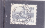 Stamps Romania -  barco