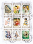 Stamps Rwanda -  desnudos