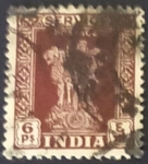 Stamps India -  Capitel de Asoka