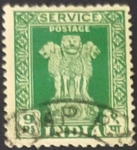 Stamps India -  Capitel de Asoka