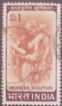 Stamps India -  Escultura