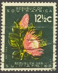 Stamps South Africa -  Protea (Protea cynaroides