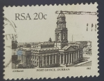 Stamps South Africa -  Post Office, Durban