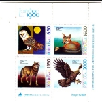 Stamps Portugal -  FAUNA