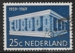 Sellos de Europa - Holanda -      Europa (C.E.P.T.) 1969 - Edificación