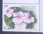 Sellos de America - Cuba -  Vicaria (Catharanthus roseus)