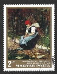 Stamps Hungary -  1799 - Pintura de la Galería Nacional