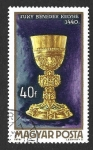 Stamps Hungary -  2045 - Orfebrería Nacional. Oro