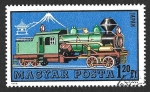 Stamps Hungary -  2127 - Locomotora de Japón