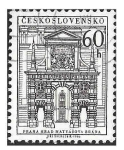 Stamps Czechoslovakia -  1324 - Puerta Torre Matías