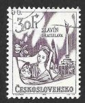 Sellos de Europa - Checoslovaquia -  1409 - Panteón Slavín