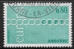 Sellos del Mundo : Europa : Andorra : Europa (C.E.P.T.) 1971 - Cadena