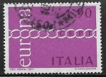 Sellos de Europa - Italia -  Europa (C.E.P.T.) 1971 - Cadena