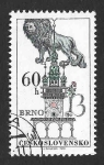 Sellos de Europa - Checoslovaquia -  1699 - Emblema de la Casa de Brno