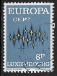 Sellos del Mundo : Europa : Luxemburgo : Europa (C.E.P.T.) 1972 - Estrellas 