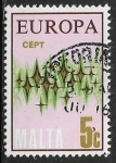 Sellos de Europa - Malta -  Europa (C.E.P.T.) 1972 - Estrellas 