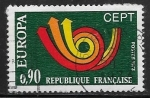 Stamps France -  Europa (C.E.P.T.) 1973 - Cornetas de correos