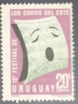 Sellos de America - Uruguay -  Choirs festival