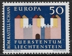 Sellos del Mundo : Europa : Liechtenstein :     Europa (C.E.P.T.) 1964 - Castillos