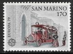 Sellos del Mundo : Europa : San_Marino : Europa (C.E.P.T.) 1979 - Historia Postal