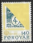 Stamps Denmark -  Europa (C.E.P.T.) 1979 - Historia Postal