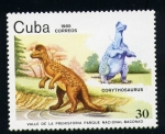 Stamps Cuba -  Valle de la prehistoria parque Nac. Baconao